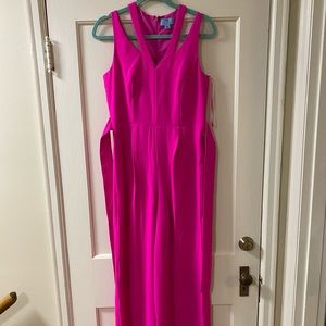 Hot Pink Jumpsuit
